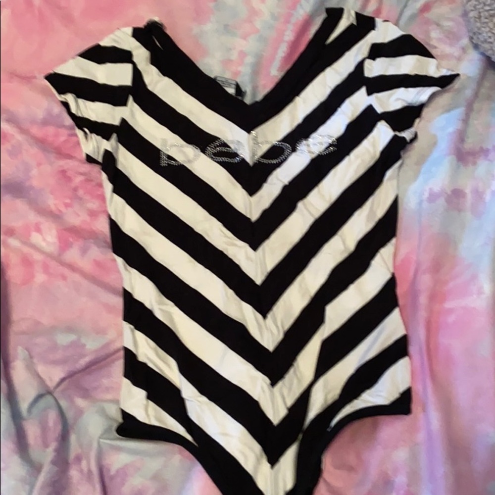 Bebe never worn short sleeved bodysuit